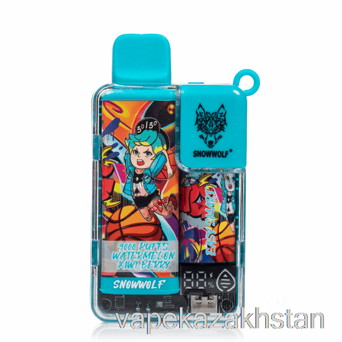 Vape Disposable Snowwolf Easy Smart EA9000 Disposable Watermelon Kiwi Berry